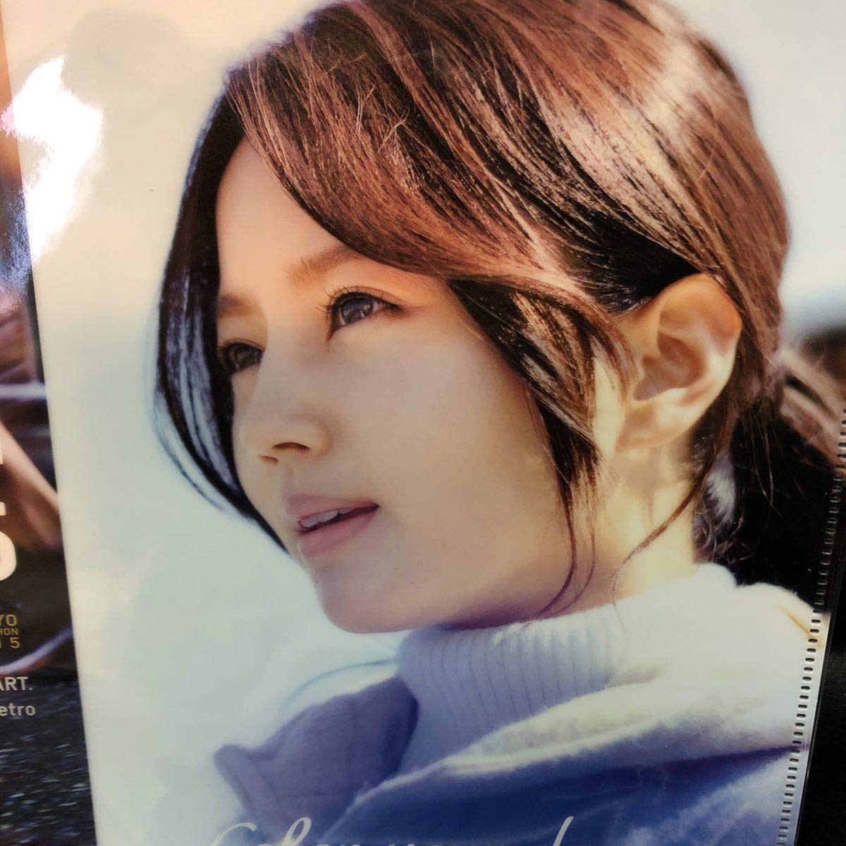 Amazon.co.jp: 堀北真希 クリアファイル 東京メトロ 2015 Color your